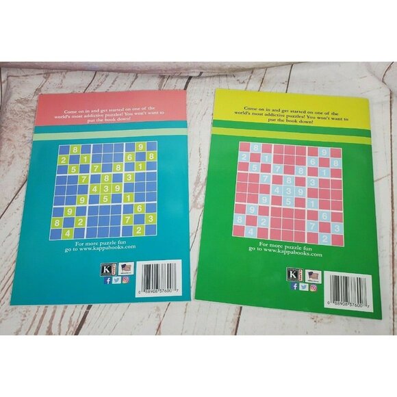Kappa Puzzle Sudoku Book Collections Volume #128 #129 Bundle - Picture 3 of 7